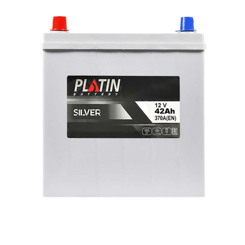 Автомобильный аккумулятор Platin Silver Asia SMF 42Ah 370A L+ (NS40) (5402133)