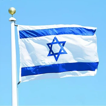 Флаг Израиля. Israeli flag 150*90 см полиэстер