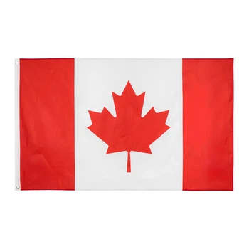 Канадский флаг. Canadian flag. Флаг 150*90 см полиэстер