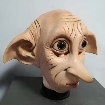 Маска Доббі з кінофільму Гаррі Поттер. Гумова маска Dobby. Маска Доббі для дорослого. Dobby Mask