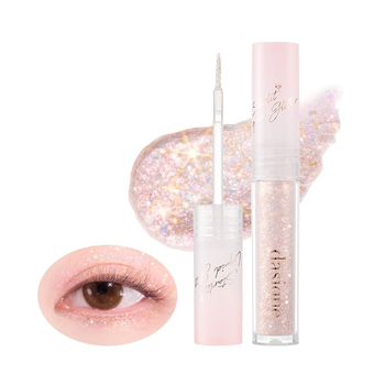 Блестящие жидкие тени DASIQUE Starlit Jewel Liquid Glitter оттенок 04 Rose Quartz 1.8 г
