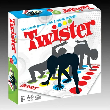 Игра Твистер 2. Настольная игра Twister (новая версия) с двумя новыми заданиями. Твистер англоязычный