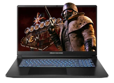 Ноутбук Dream Machines 17 RT5070-17 FHD IPS/AMD AI 7 350/16GB/1TB/RTX 5070 8GB/DOS/Black (RT5070-17UA20)