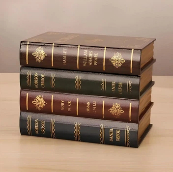 Оригинальный книжный тайник. Скрытая шкатулка в виде книжек