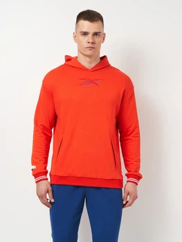 Худи мужское Reebok 4M CL Uniform 100075838 M Оранжевое (1200143305768)