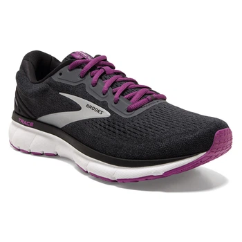 Кросівки жіночі Brooks TRACE W 36.5 (6.0US) 021 Ebony/black/wood violet (1203511B021)