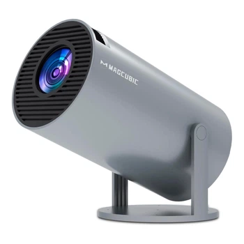 Смарт Проектор MAGCUBIC HY300 PRO 4K Android 11 HD BT5.0 Dual Wi-Fi Домашний кинотеатр Grey