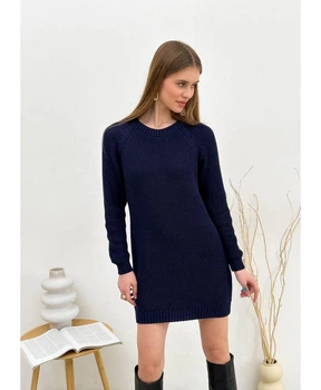 Сукня в'язана ART KNIT Cotton Індіго, S-M 027972