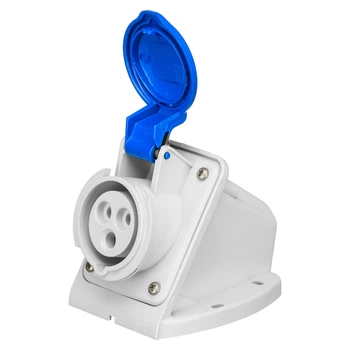 Розетка настенная 16А, 220V, 2P+E, IP44, IDE (2321)