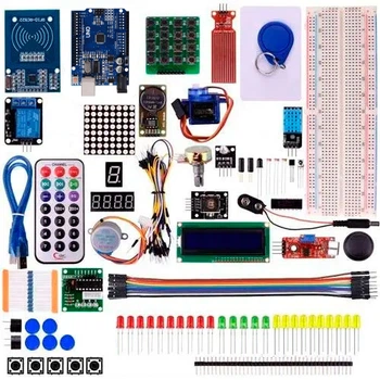 Стартовий набір конструктор Arduino Starter Kit RFID на базі Uno R3 ATmega328 в кейсі (284811)