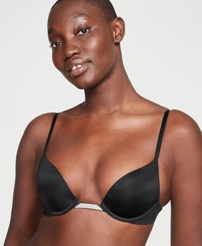 Бюстгальтер для відкритої спинки Victoria’s Secret Чорний 34B