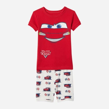 Детская летняя пижама для мальчика GAP 611763019 80 см Белый/Красный (1159839913)