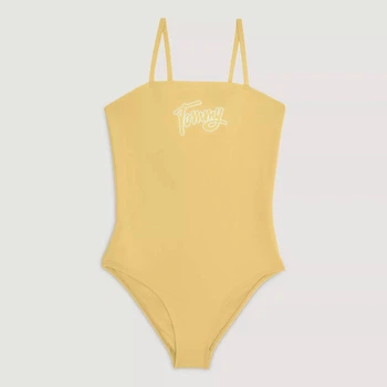 Подростковый слитный купальник для девочки Tommy Hilfiger 467606461 170 см Желтый (1159839819)