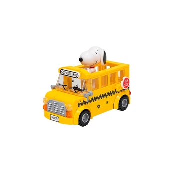 Конструктор Pantasy Snoopy - Школьный автобус (m470635)