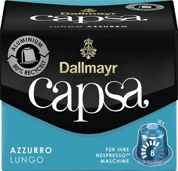 Кава в капсулах Dallmayr Lungo Azzurro 5.6 г х 10 шт (4008167010609)