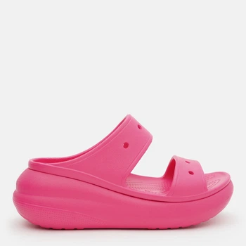 Женские шлепанцы для пляжа Crocs Crush Sandal Dgf 207670-6ZQ 41-42 (M8/W10) 26 см Розовые (198445103827)