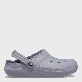 Жіночі крокси утеплені Crocs Jibbitz Classic Lined Clog MMt/Mmt 203591-5PU 33-34 (M2/W4) 20 см Фіолетові (196265744862)
