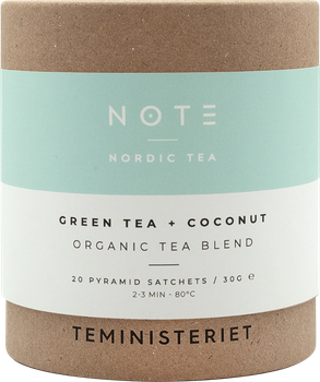 Зелений чай Teministeriet Note Coconut Organic 20 шт (7340023004122)