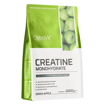 Креатин OstroVit Creatine monohydrate 1000 г Зелене яблуко