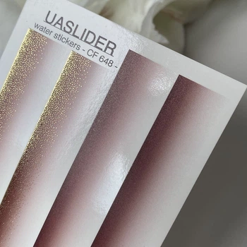 Слайдер для маникюра UASlider Омбре CF-648 (Long Nails)