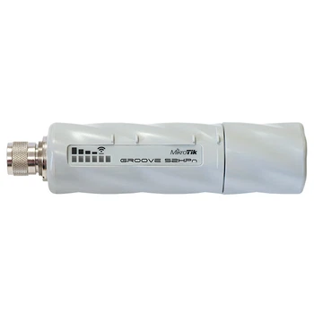 Точка доступу Mikrotik GrooveA 52HPn 10/100 Ethernet, до 125 Мбіт, 2.4 ГГц – 5 ГГц (RBGROOVEA-52HPN)