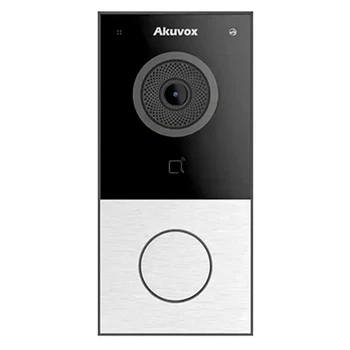 Wi-Fi IP-відеопанель індивідуальна зі зчитувачем Akuvox E12W