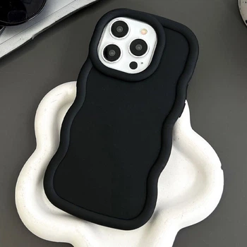 Чохол TPU Ripple для iPhone 12 Pro Max (6.7") Black Без бренду