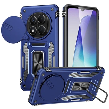 Ударостійкий чохол Camshield Army Ring для Xiaomi Redmi Note 15 Pro 5G Синій/Navy Без бренда