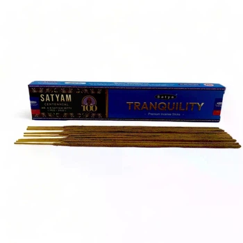 Благовония Satya Tranquility (Спокойствие), премиум серия, 15 г, пыльцевые, ручная работа 35037