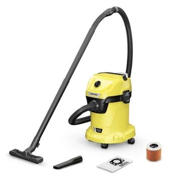 Професійний промисловий пилосос Karcher WD-3 Жовтий