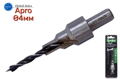 Сверло под конфирмат Apro 4.0 мм (830297)