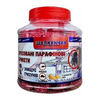 Брикеты от грызуном Щелкунчик 320г (сыр)