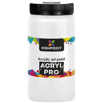 Акрилова фарба ART Kompozit 1000 мл (018) білила титанові (KT76192)