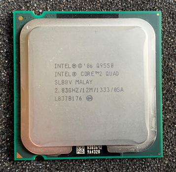 Процесор Intel Core 2 Quad Q9550 2.83GHz/12M/1333 (SLB8V) s775 TRAY