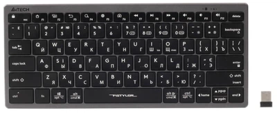 Клавіатура A4Tech FBX51C Wireless/Bluetooth Grey (FBX51C Grey)