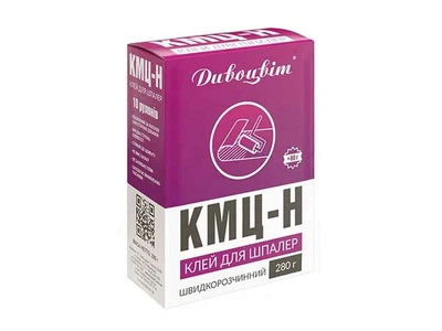 Клей для шпалер ДИВОЦВІТ 280г КМЦ-Н (200+80гр.)