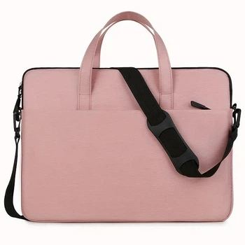 Сумка Laptop Slim Cloth Bag для Acer TravelMate P2 14 TMP214 Розовый