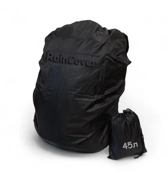 Чехол на рюкзак raincover 45л, чёрный