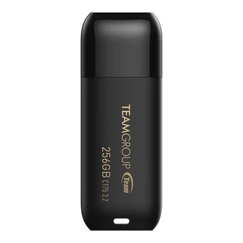 USB флеш-накопитель Team Group C175 256 ГБ, Pearl Black, быстрое чтение до 100 МБ/с (TC1753256GB01)