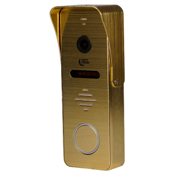 Виклична панель із камерою 2 Мп та ІЧ-підсвічуванням Light Vision RIO FHD GOLD