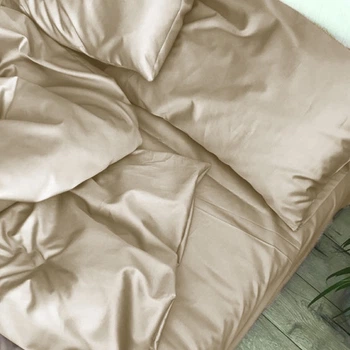 Простынь MirSon Satin Light Pro 10-016 Creamy 150 х 220 см (2200010176360)
