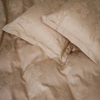 Простынь MirSon Satin Jacquard 6035 Jasmine 150 х 220 см (2200008764692)