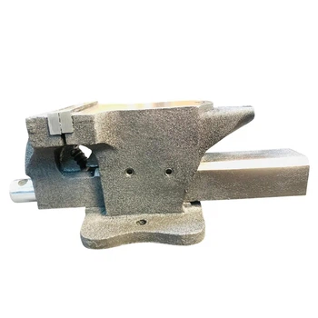Тиски станочные поворотные SG Iron 125 мм Haisser 47175