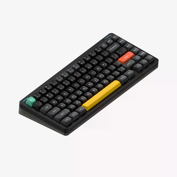 Механічна клавіатура NuPhy Halo75 V2 Obsidian Black, Raspberry (46gf)