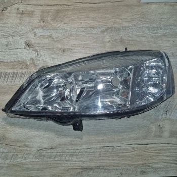 Фара левая DEPO 442-1116L-LD-EM (коректор, галоген) OPEL ASTRA G 98-09