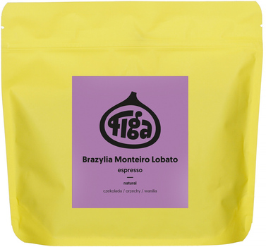Кава в зернах Figa Coffee Brazylia Monteiro Lobato Natural Espresso 250 г (5907127038525)