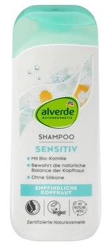 Шампунь для волос Alverde Sensitive Organic Chamomile с экстрактом ромашки 200мл 4066447107357