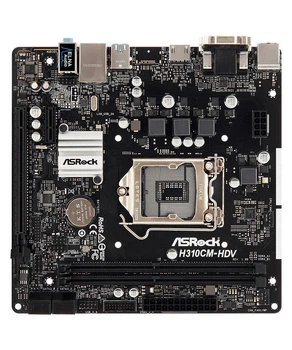 Материнская плата AsRock H310CM-HDV (s1151 v2, Intel H310, PCI-Ex16 3.0) OEM Bulk