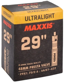Камера Maxxis Ultralight 29X1.75/2.4 Ніпель Presta 48 mm (1052-EIB00140400)