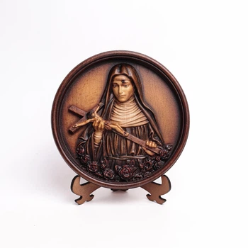 Ікона Свята Рита ікона з дерева Faini Crafts 15 см